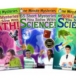 One Minute Math & Science Mysteries Book Set Only $24! (32% Off!)