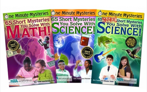 One Minute Math & Science Mysteries Book Set Only $24! (32% Off!)