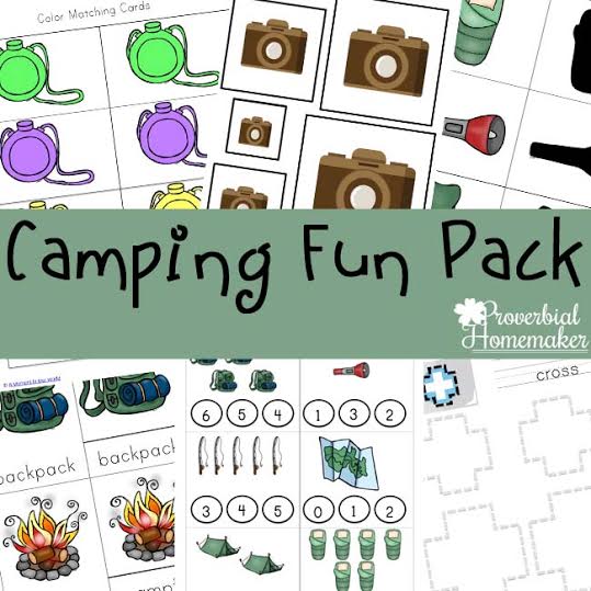 Free Camping Printable Pack