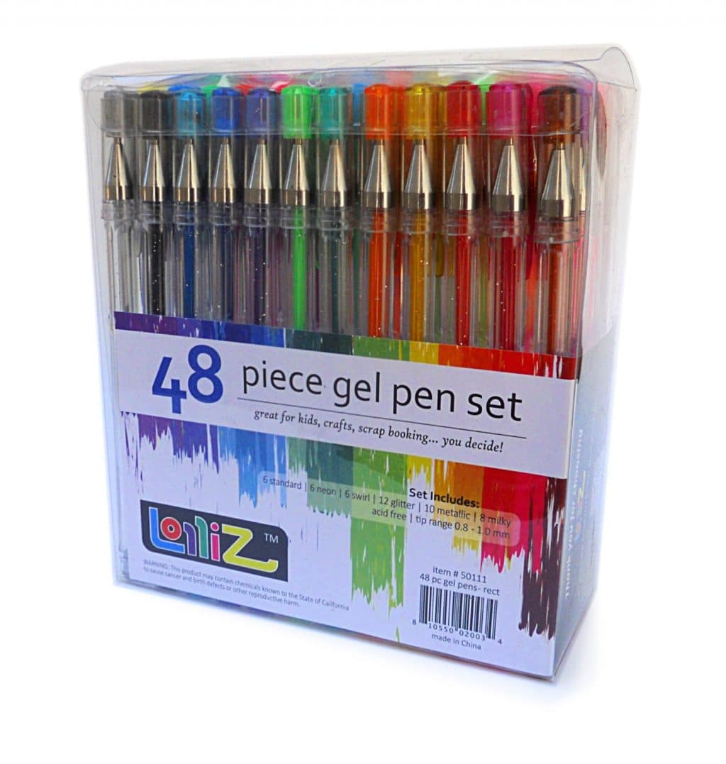 48 Gel Pen Set Only $12! (60% Off!)