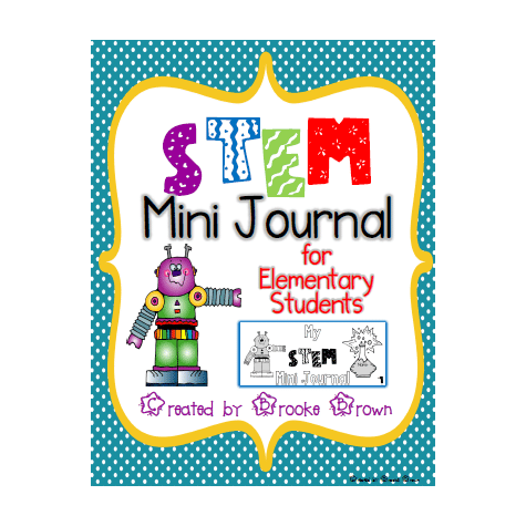 FREE STEM Mini Journal for Elementary Students