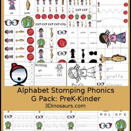 FREE Kindergarten G Pack