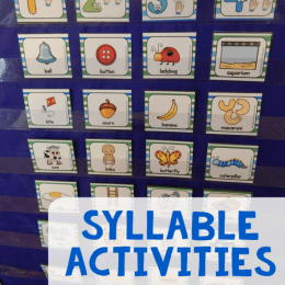 FREE Syllable Reading Activites