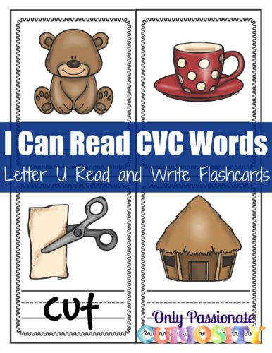 FREE CVC Reading Words Pack