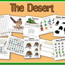 FREE Desert Unit Study