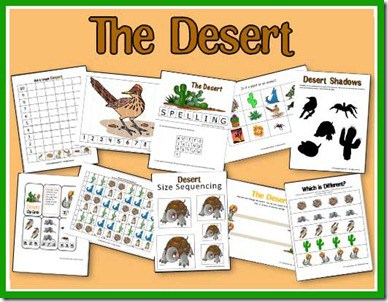 FREE Desert Unit Study