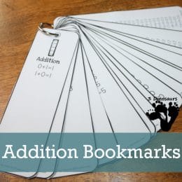FREE Addition Bookmarks