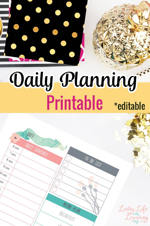 FREE Daily Planning Printables