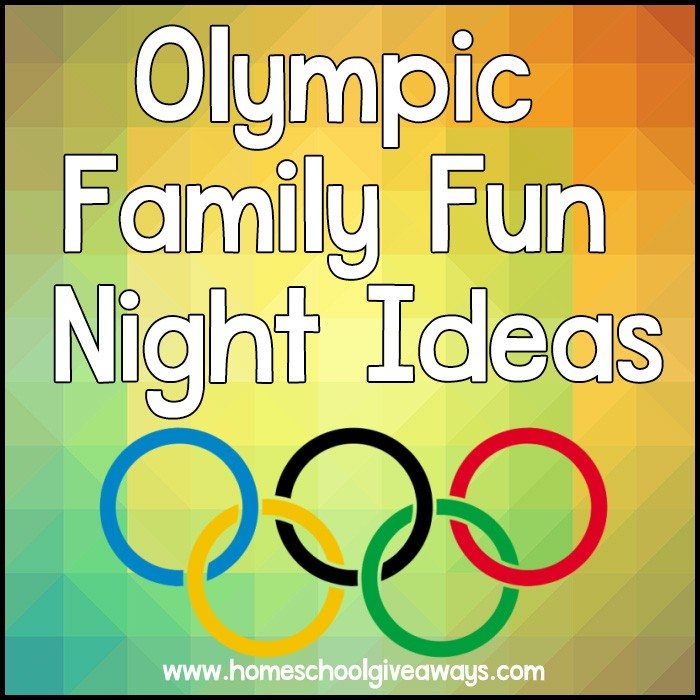 FREE Olympic Family Fun Night Ideas