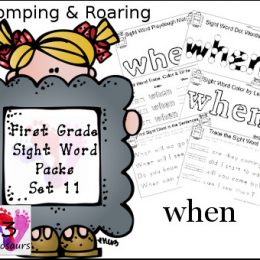 FREE Sight Word Pack