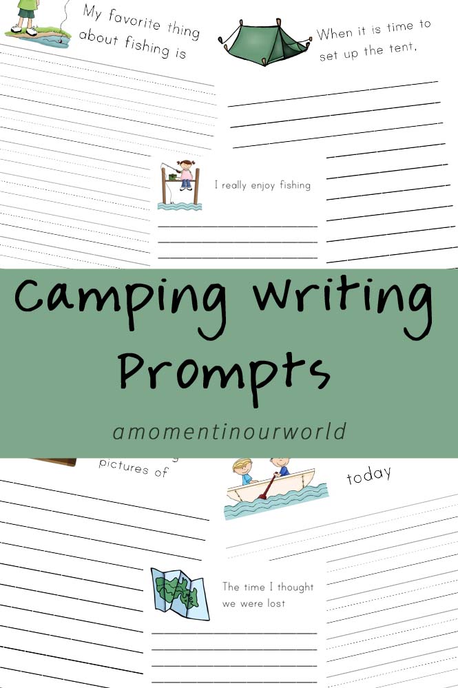 FREE Camping Writing Pack Printables