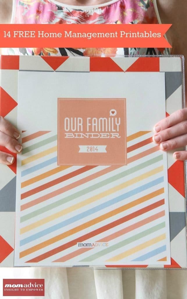 FREE Family Binder Printables