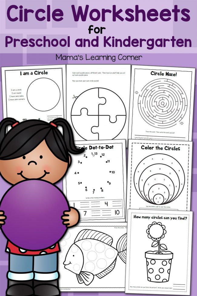 FREE Preschool Shapes Worksheets