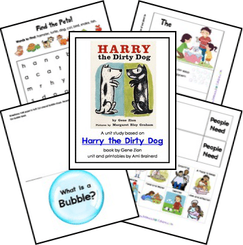 FREE Harry the Dirty Dog Lapbook