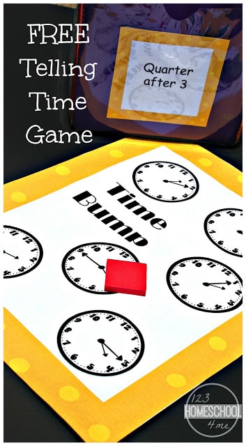 FREE Clock Math Game