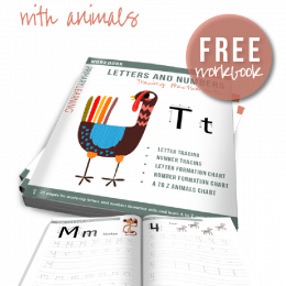 FREE Animal Alphabet Tracing Pages