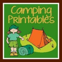 FREE Camping Printable Packs