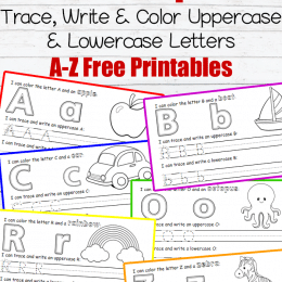 FREE Letter printables