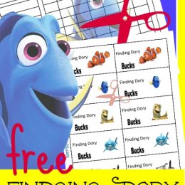 FREE Finding Dory Chore Charts