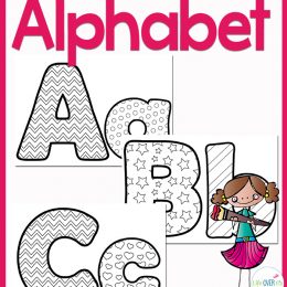 FREE Alphabet Coloring Pages