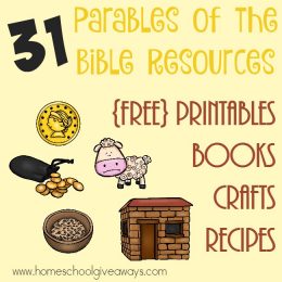 FREE Bible Parables Printables