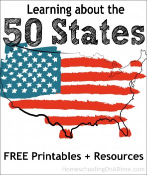 FREE 50 States Printables