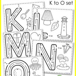 FREE Alphabet Mazes Letters K-O