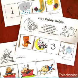 FREE Nursery Rhyme Sequencing Pages