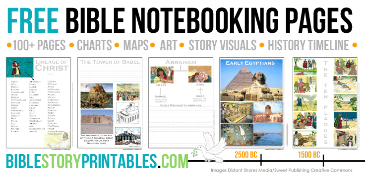 FREE Bible Notebooking Pages