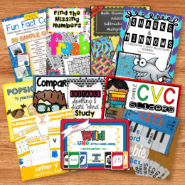 Free Reading & Math Bundle for K-2