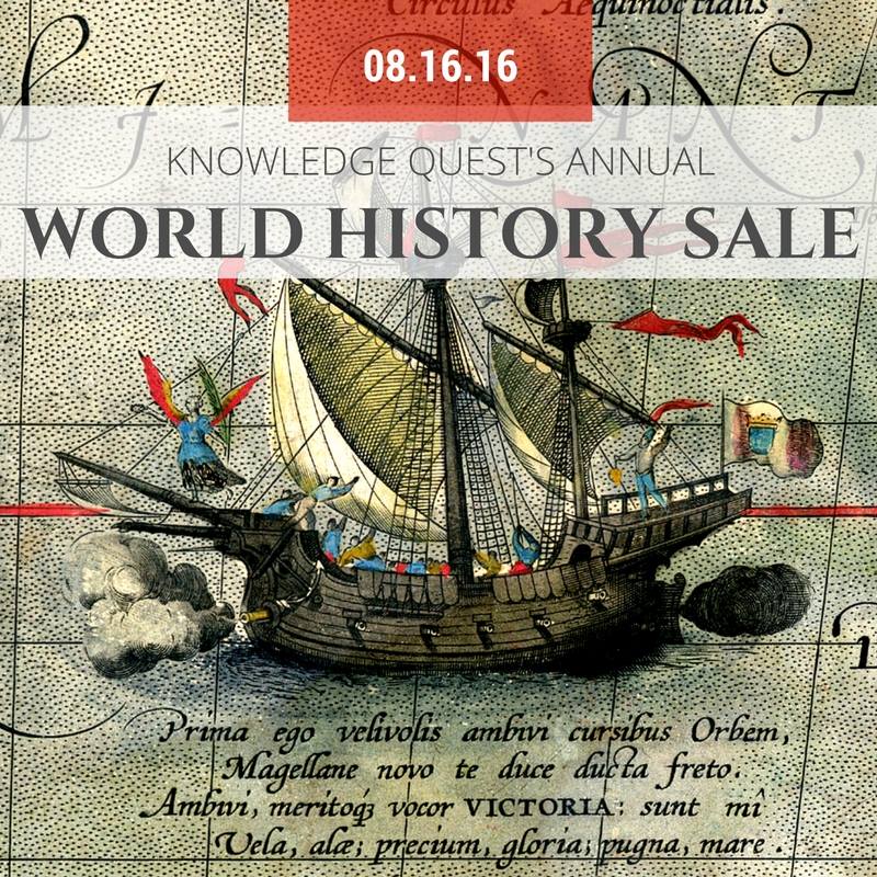 Knowledge Quest's World History Sale - Up to 40% Off!