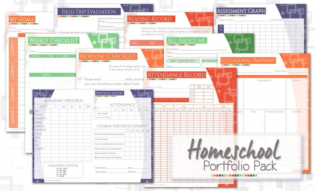 Homeschool Portfolio Pack Only $18 - Ending Soon!