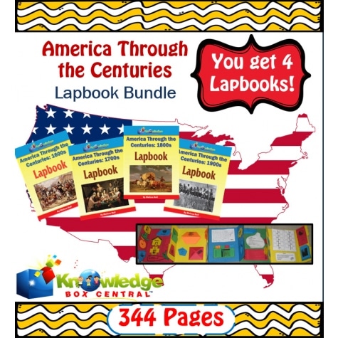 America Through the Centuries Lapbook Bundle Only $10.79! (Reg. $20!)