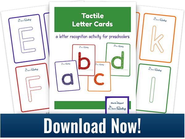 Free Printable DIY Tactile Alphabet Cards