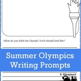 FREE Summer Olympics Writing Pack