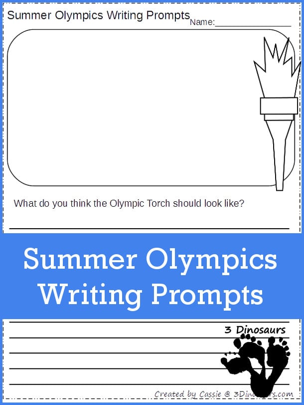 FREE Summer Olympics Writing Pack