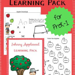 FREE Johnny Appleseed Printables