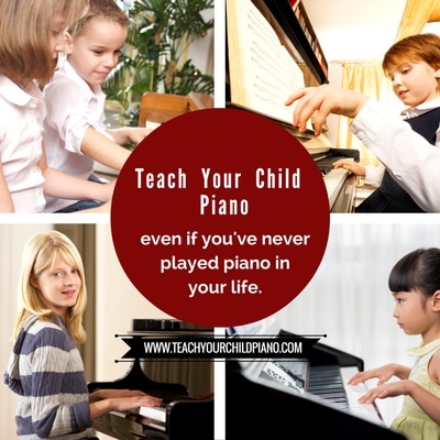 FREE Teach Your Child Piano Mini Course