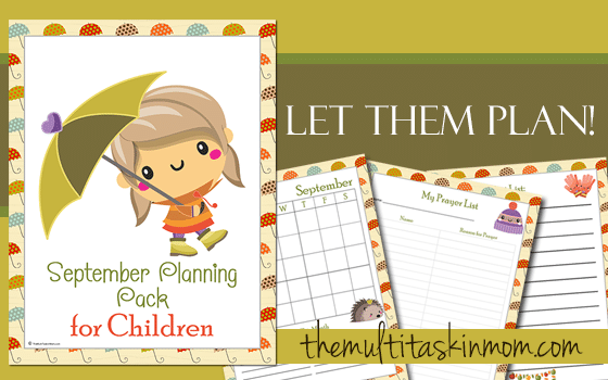 FREE September Planning Pack