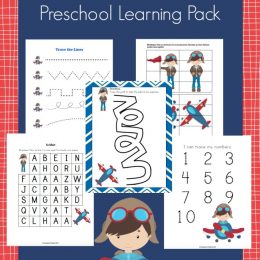 FREE Preschool Learning pack