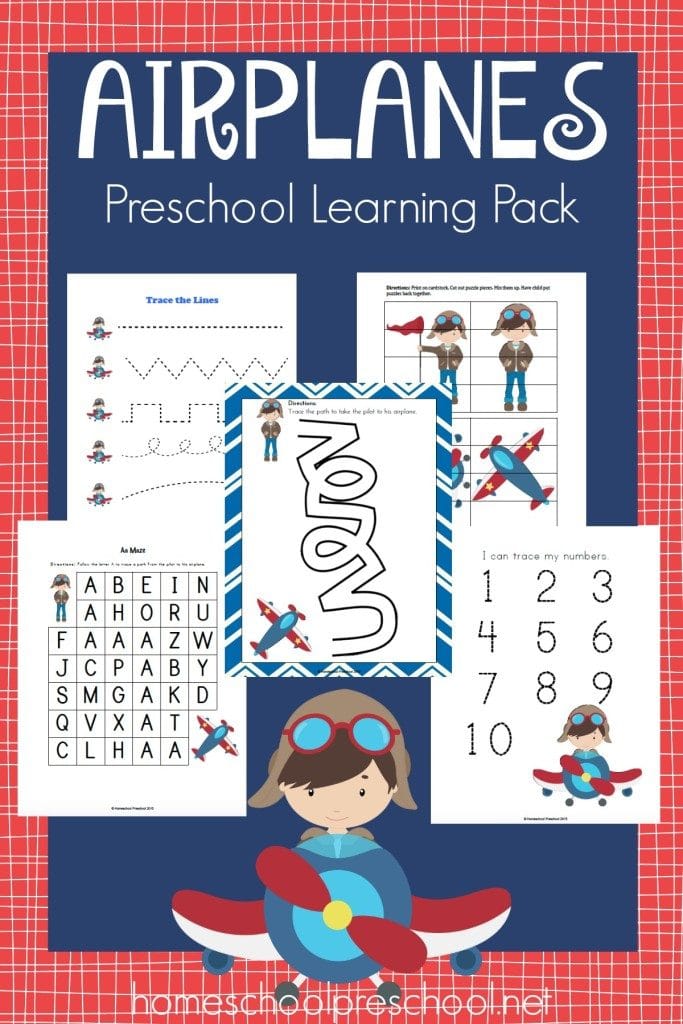 FREE Preschool Learning pack