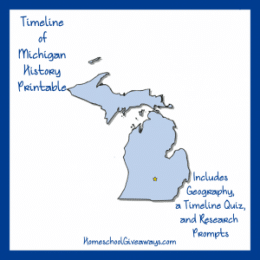 FREE Michigan State History Pack