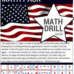 FREE Math Drill Pack