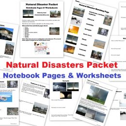 FREE Natural Disasters Packet