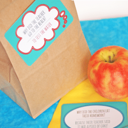 FREE Lunch Box Jokes Printables