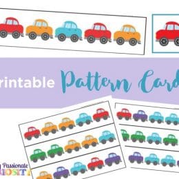 FREE Pattern Car Practice