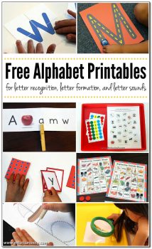 FREE Alphabet Printables
