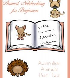 FREE Animal Notebooking pages