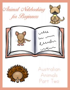 FREE Animal Notebooking pages