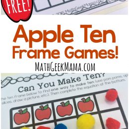 FREE Apple Frame Ten Games